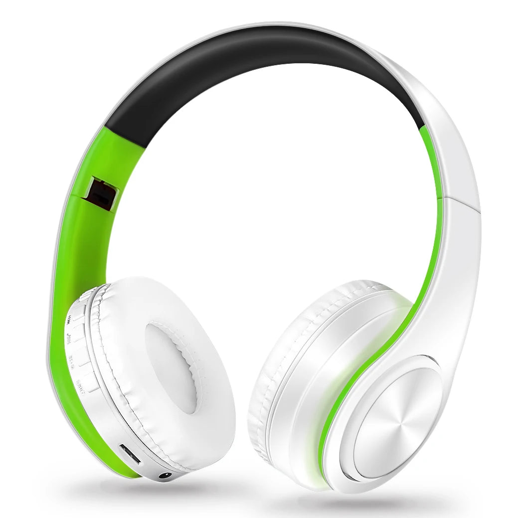 Auriculares Bluetooth 5.3 Inalámbricos con Micrófono y Radio FM