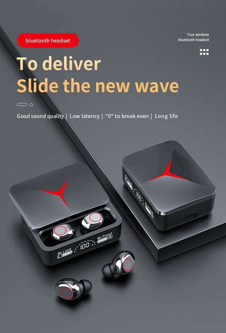 Auriculares Inalámbricos TWS Bluetooth 5.3 con Control Táctil