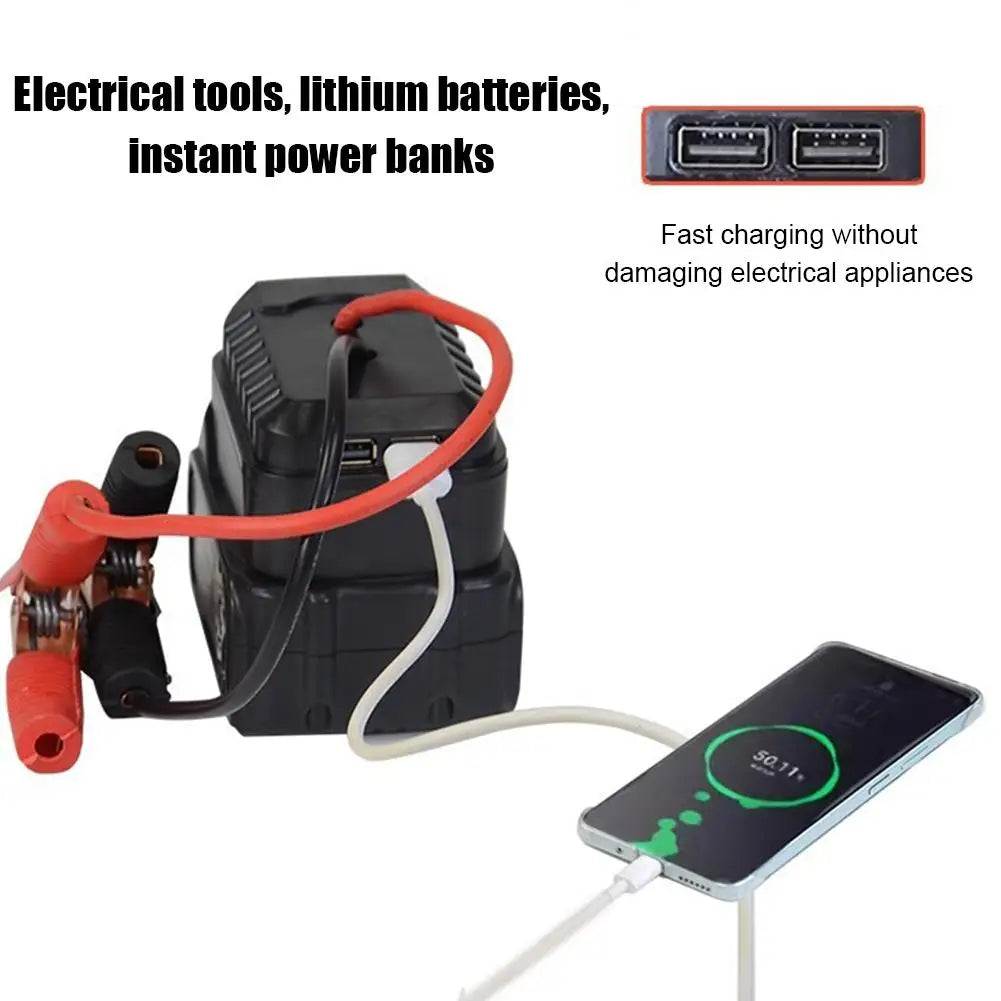 Adaptador Arrancador de Emergencia para Baterías Makita