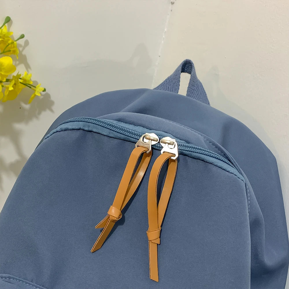Mochilas simples para estudiantes universitarios, estudiantes de secundaria, estudiantes de secundaria, mochilas casuales, mochilas