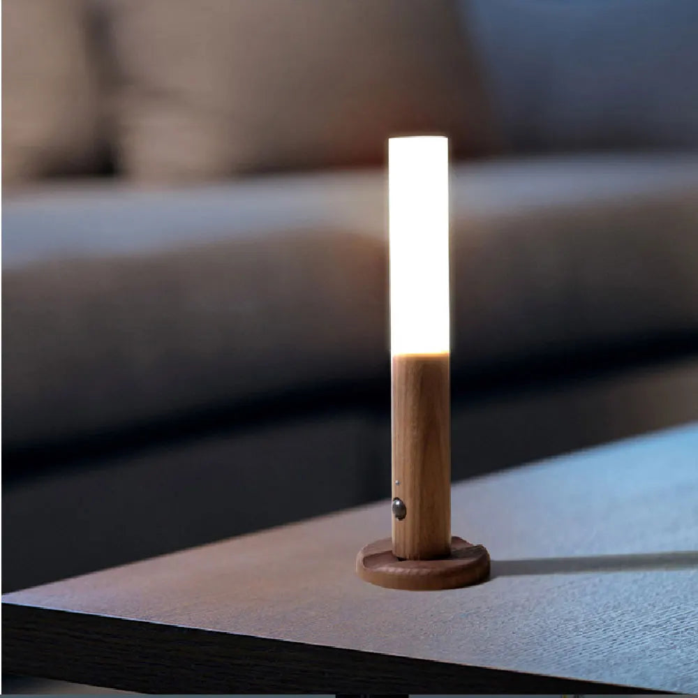 Luz LED Nocturna USB con Lámpara de Pared Magnética