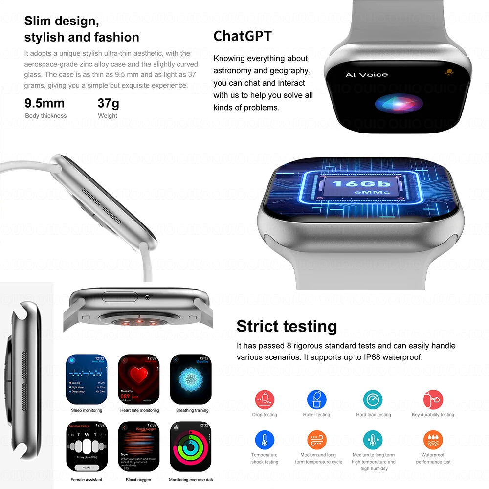 DT Watch X Mini Reloj Inteligente NFC AMOLED