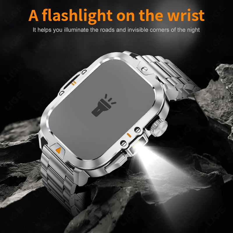 Reloj Inteligente LIGE Bluetooth Deportivo Resistente Agua