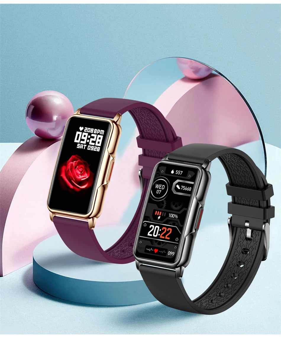 Smartwatch LIGE pantalla táctil 1,47" con monitor de salud y deportes