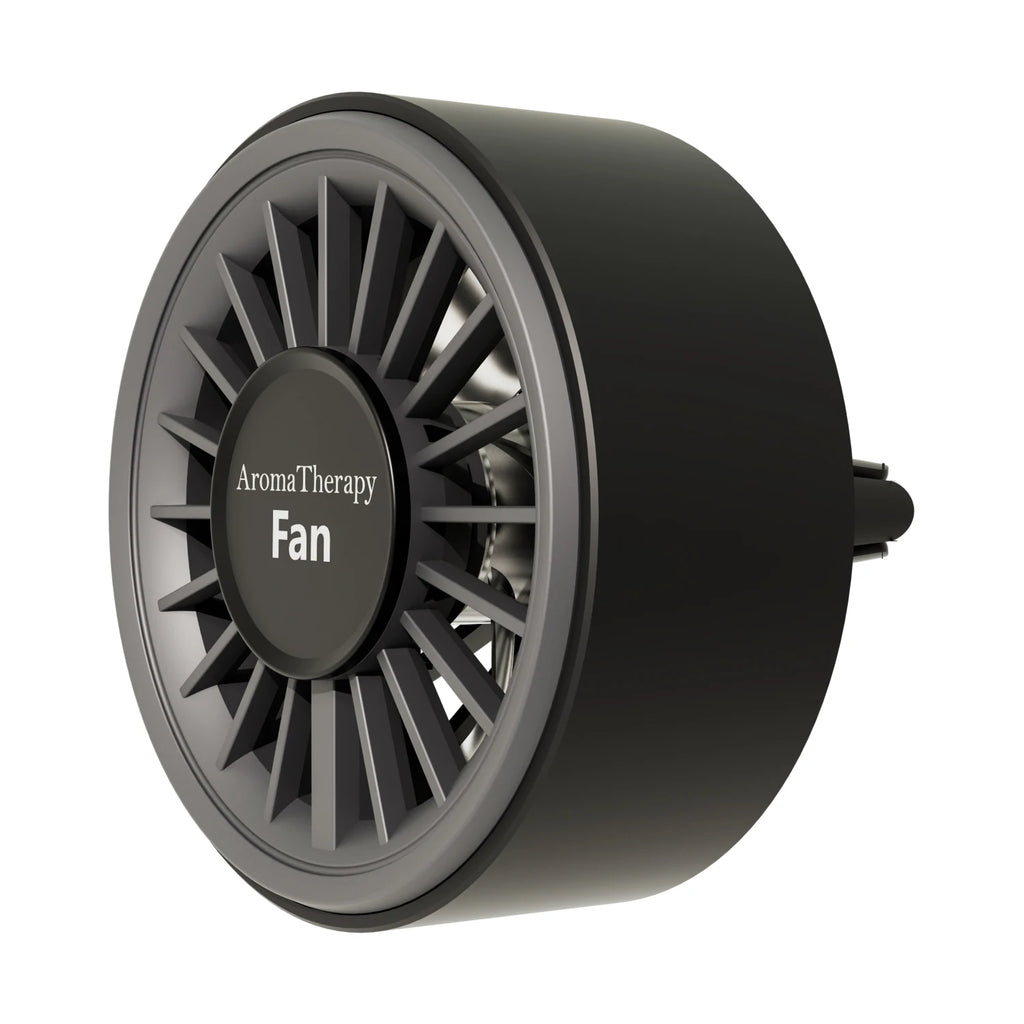 Nuevo ventilador magnético para coche, iluminación colorida y fresca USB, suministro de aire direccional libre de fibra de carbono de alta gama, refrigeración rápida, disfruta de la frescura