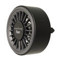 Nuevo ventilador magnético para coche, iluminación colorida y fresca USB, suministro de aire direccional libre de fibra de carbono de alta gama, refrigeración rápida, disfruta de la frescura