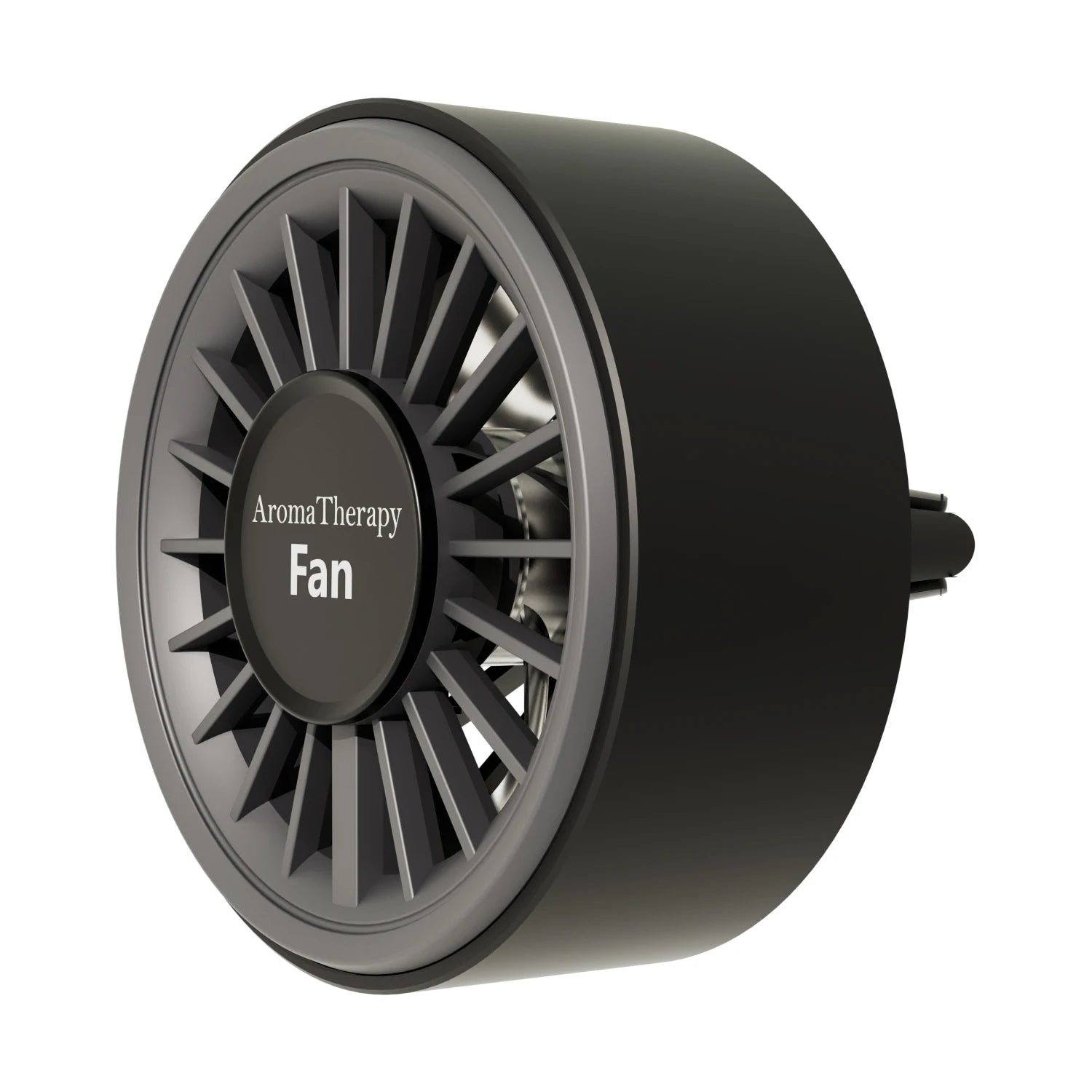 Nuevo ventilador magnético para coche, iluminación colorida y fresca USB, suministro de aire direccional libre de fibra de carbono de alta gama, refrigeración rápida, disfruta de la frescura