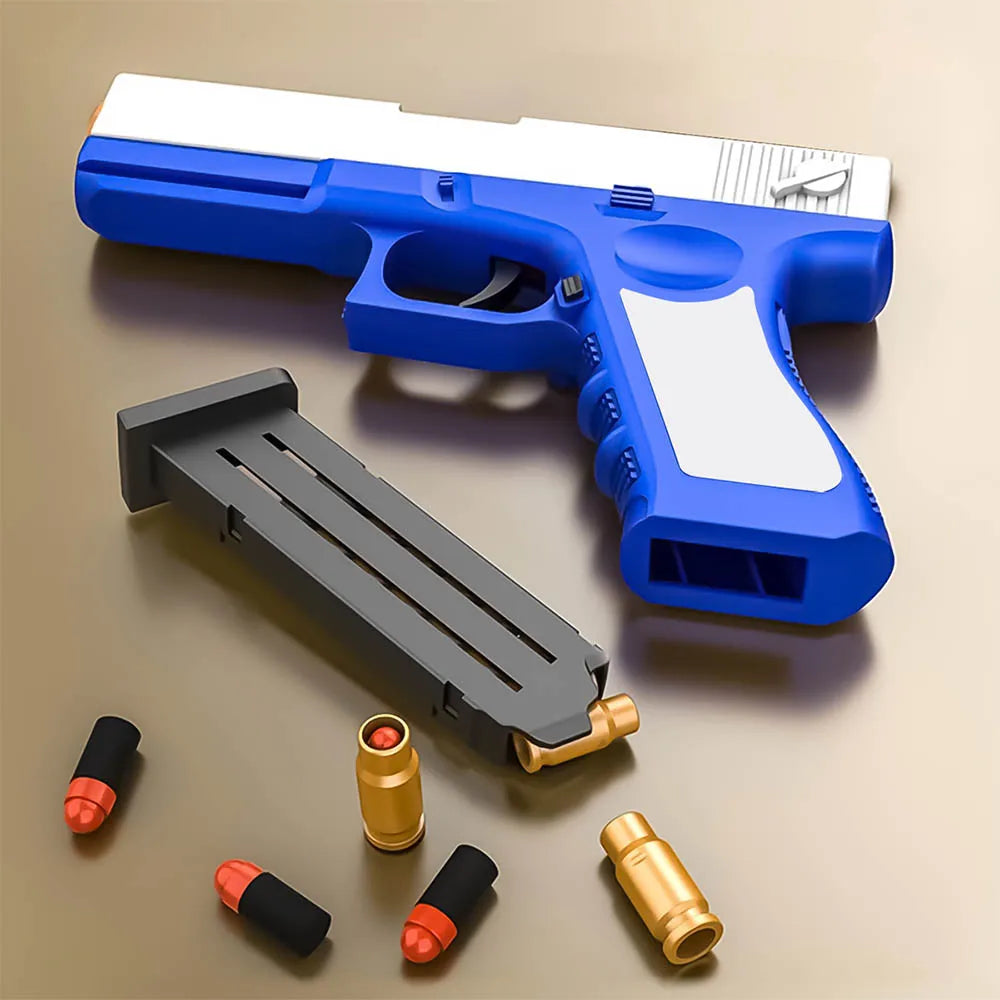 Pistola de juguete con balas suaves, flardos EVA de espuma, pistolas de juguete seguras y baratas para niños, regalos, triangulación de envíos, Shopify Tiktok
