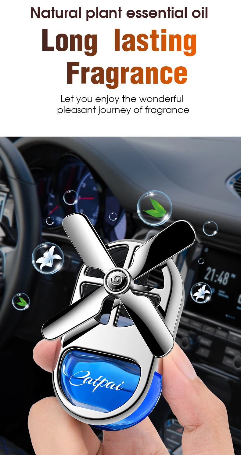 Ambientador para coche, aire acondicionado, ventilador de salida de aire, accesorios de perfume para coche, artículos de decoración interior, fragancia duradera