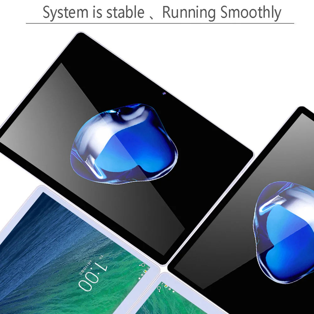 Nuevas Tabletas Android de Google de 10.1 Pulgadas, Octa Core, Versión Global, Doble SIM, Llamadas Telefónicas 3G 4G, Bluetooth, Wifi, 4 GB de RAM, 64 GB de ROM, 6000 mAh