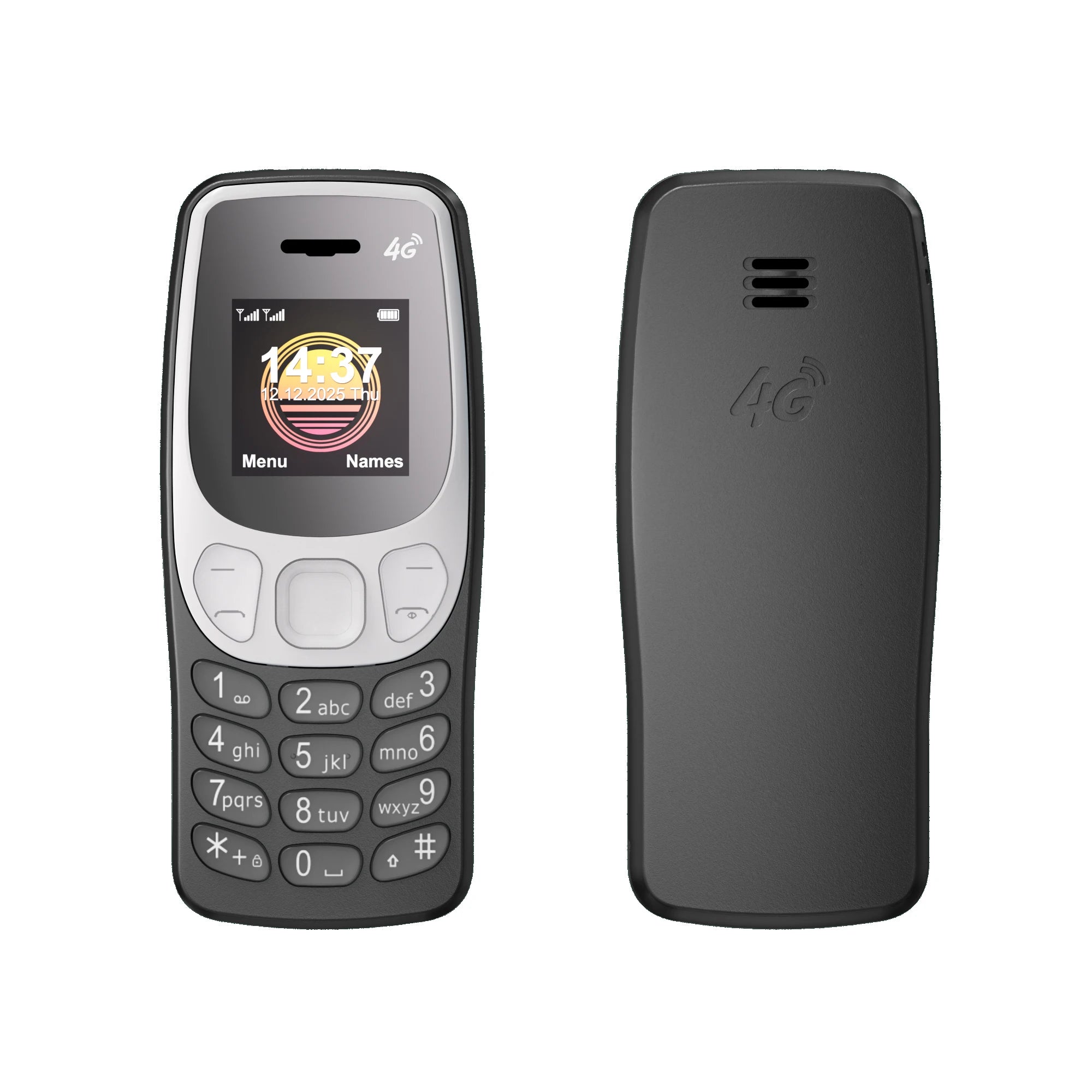 Nuevo SERVO BM80 4G LTE Mini teléfono móvil Dual SIM marcación de velocidad reducción automática grabadora de llamadas reproductor de música lista negra de teléfono pequeño