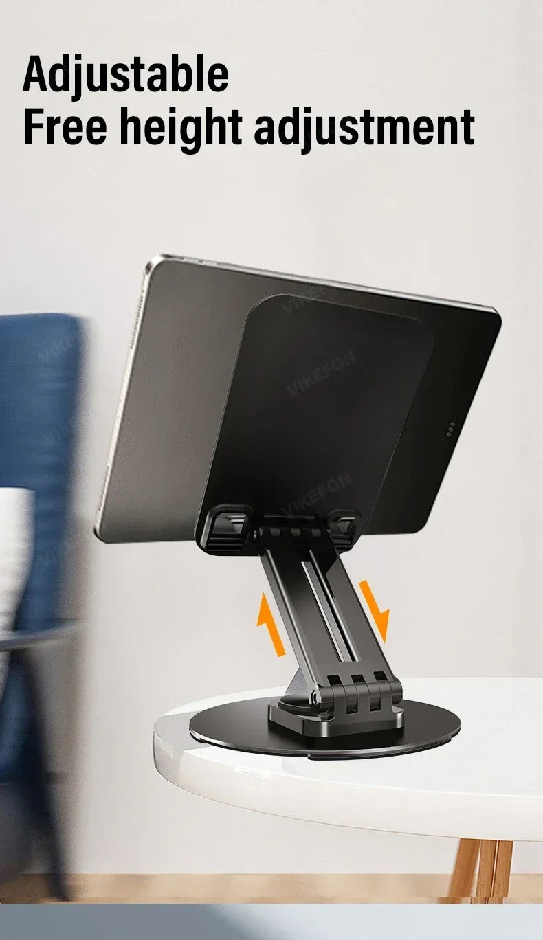 360 °   Soporte Giratorio para Teléfono, Tablet y Laptop, Antideslizante, para Escritorio, Oficina y Caminadora, Compatible con iPhone 17, 16, Samsung S26, S25