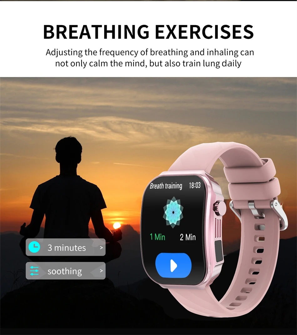 Reloj Inteligente LIGE Pantalla Curva 3D 2.2 Pulgadas