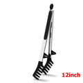 LMETJMA pinzas de cocina pinzas de silicona para alimentos pinzas antiadherentes para servir cocinar para barbacoa ensalada carne Pasta espaguetis fideos JT302