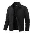 Parka militar con capucha para hombre, abrigo grueso y cálido a prueba de viento, Anorak, chaquetas de invierno