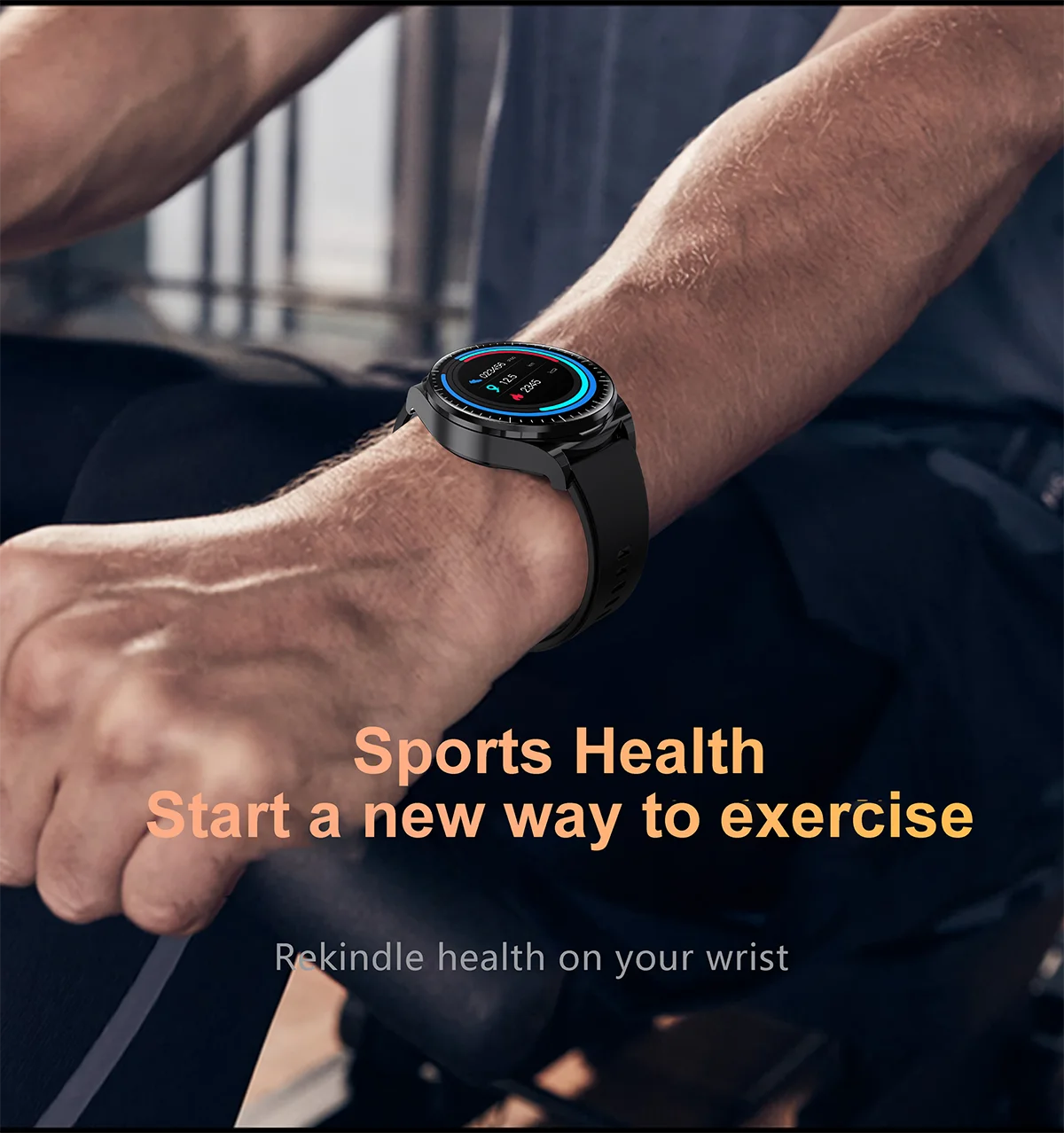 Reloj inteligente TWS con auriculares para hombre y mujer, función NFC, rastreador deportivo, Monitor de ritmo cardíaco, reducción de ruido, reloj inteligente