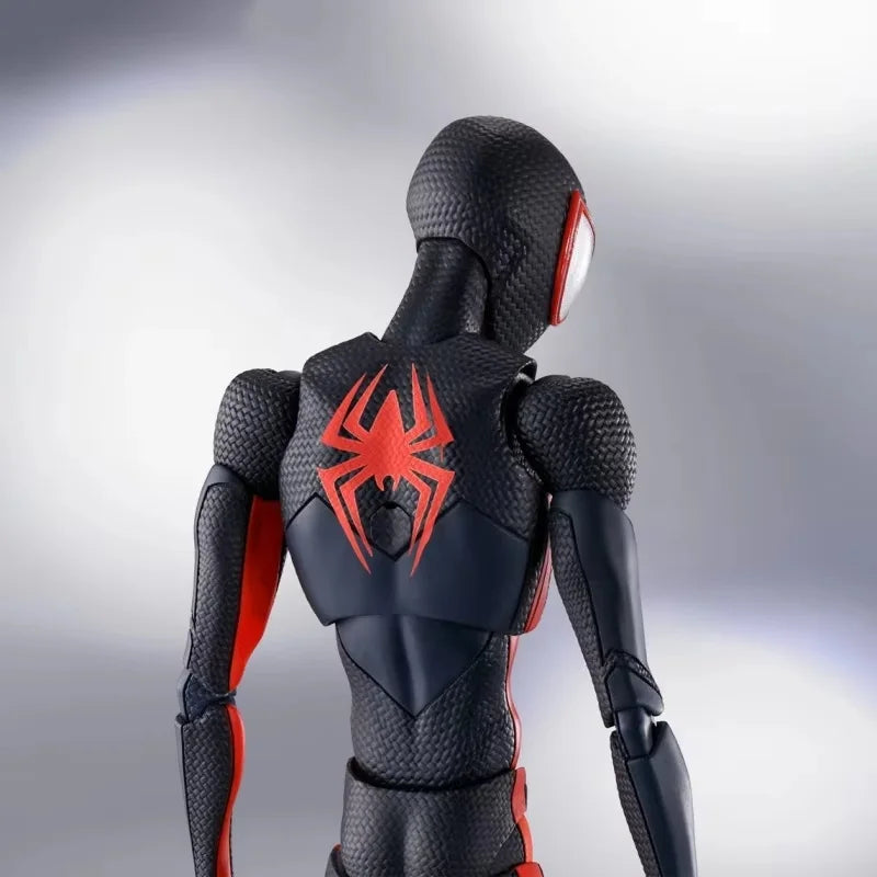 Figuras de Acción de 15 cm SHF Spider-Man Figuarts Miles Morales Gwen, Figura de Spider-Woman, Figura de Spiderman, Muñeco de PVC, Regalo
