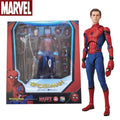 Figura de acción de Spiderman de Marvel Avengers: Homecoming, estatua con rostro intercambiable de Tom Holland, modelo de juguete coleccionable, regalo