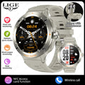 Smartwatch LIGE 2 en 1 con auriculares TWS Bluetooth, NFC y rastreador deportivo