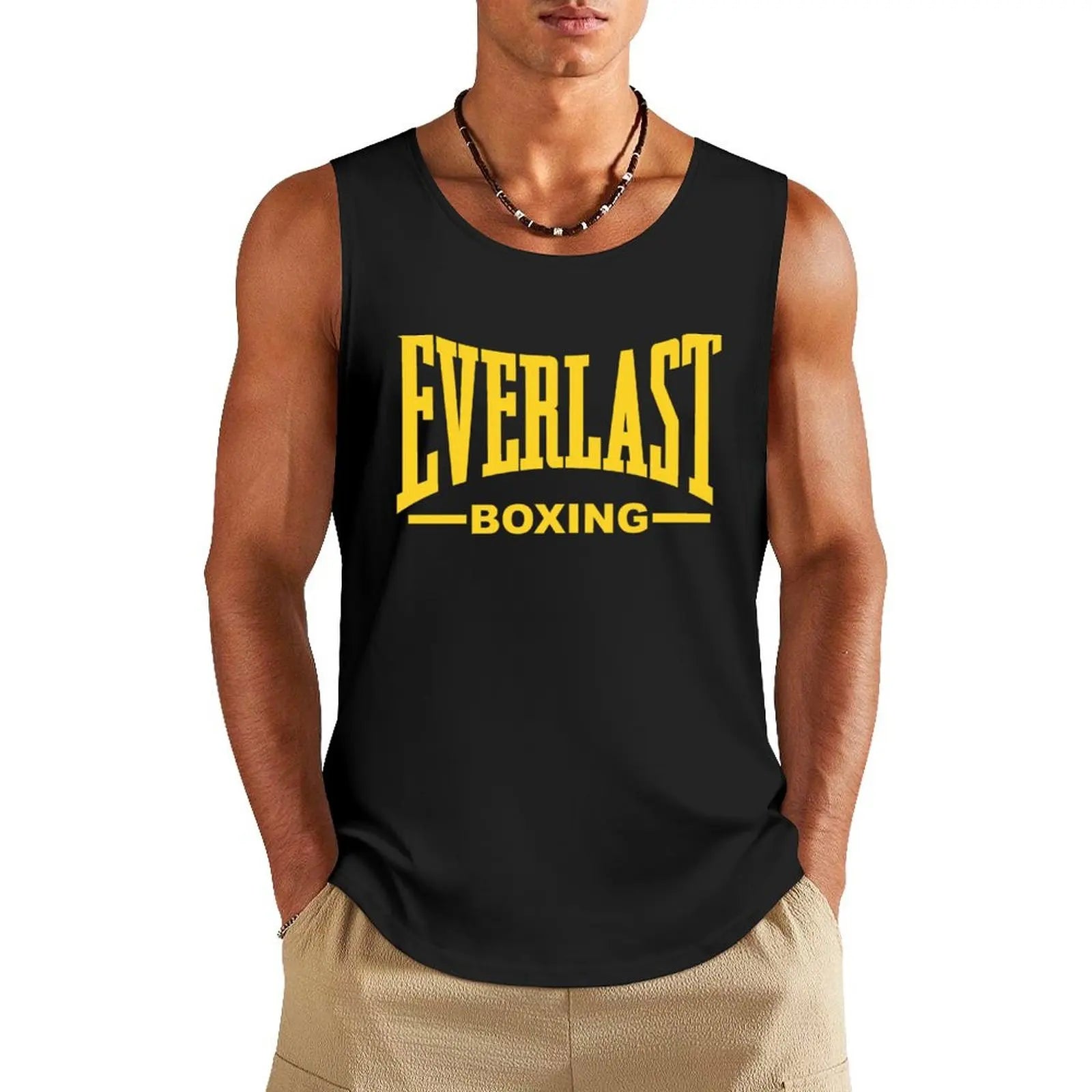 Camiseta Sin Mangas para Hombre, Secado Rápido, Fitness y Gym