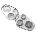 Rebanador de huevos creativo 3 en 1, rebanadores de huevos duros, rebanadores de alimentos de cocina, rebanadores manuales de frutas y verduras, suministros de cocina para el hogar