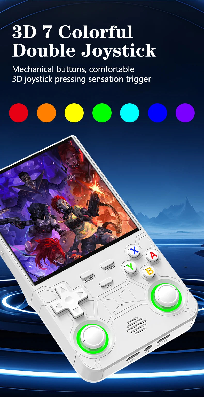 Consola de Videojuegos Retro R36S Ultra, Sistema Linux, Pantalla IPS 4.0 Pulgadas