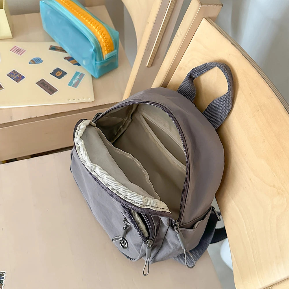 Mini Mochila Japonesa para Viajes de Mujer, Ligera, Pequeña, Mochila Ligera para Compras al Aire Libre, Bolso Pequeño