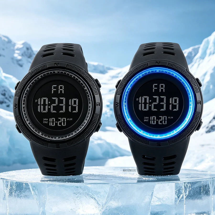 Reloj Deportivo Militar Digital LED Multifunción