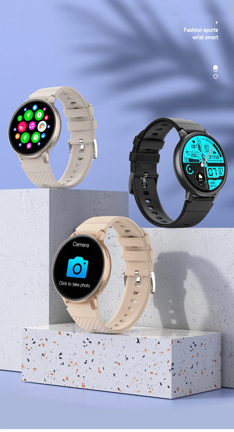 LIGE Reloj Inteligente Mujer Esfera Personalizada