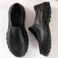 Zapatos informales para hombre, impermeables, antideslizantes, suela gruesa, resistentes al desgaste, transpirables, suela suave, zapatos casuales sin cordones