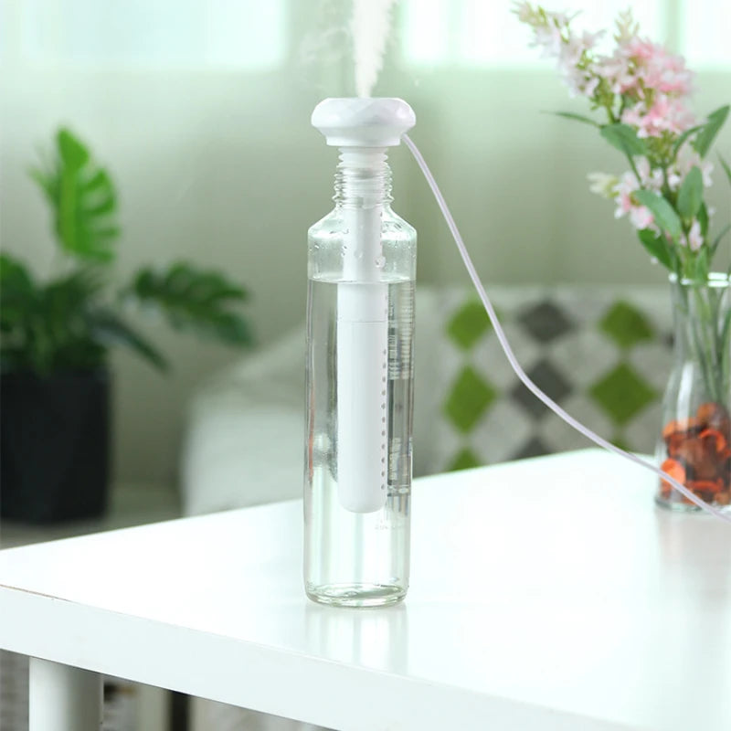 Humidificador ultrasónico X7 con difusor de aceites esenciales y carga USB