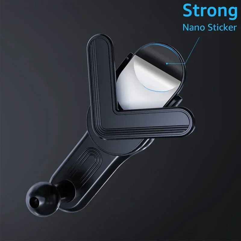 Soporte Magnético Universal para Teléfono de Coche 360 ° Soporte Giratorio para Pantalla para iPhone 17 16 15 14 MagSafe Xiaomi, Soporte Básico para Teléfono de Coche