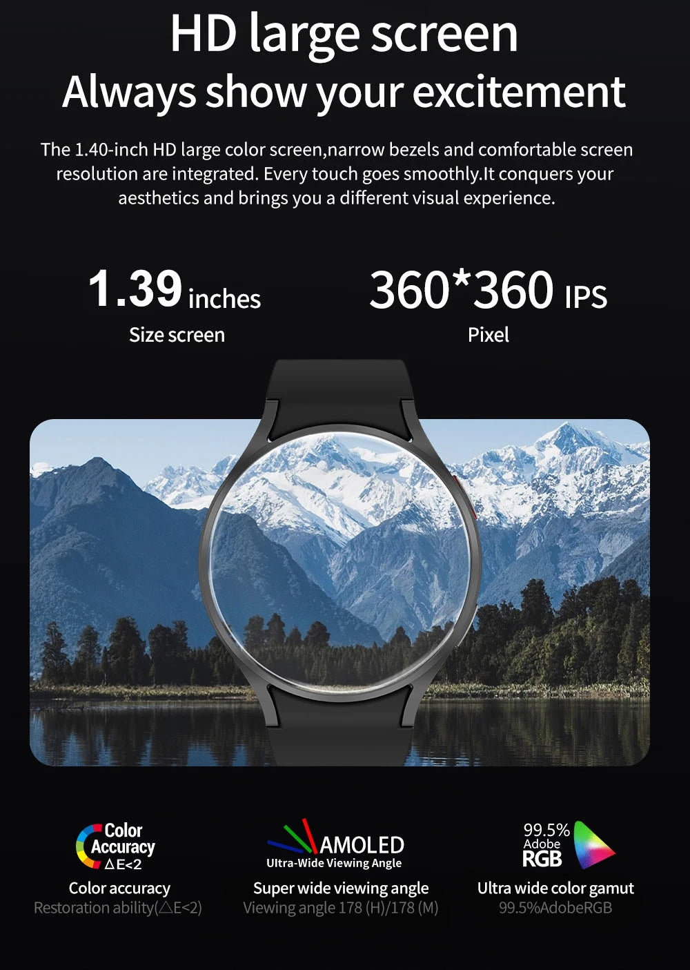 Reloj Inteligente GPS 6 Asistente de Voz