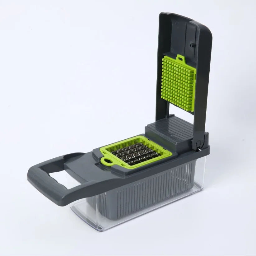 Cortador de verduras multifuncional, trituradora doméstica, máquina para cortar en cubitos, rallador de cocina, rebanador
