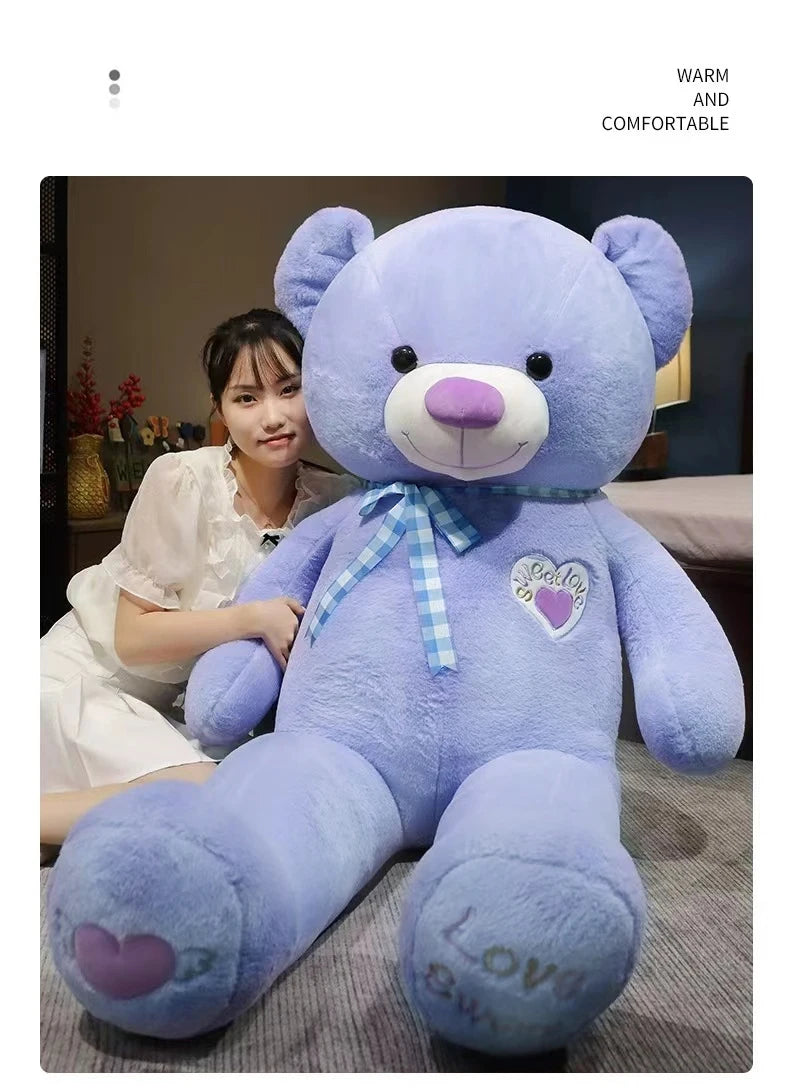 Oso de Peluche Gigante 80/100cm Suave Almohada de Abrazo