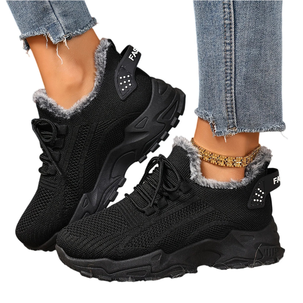 Zapatillas Deportivas de Invierno para Mujer - Suela Antideslizante