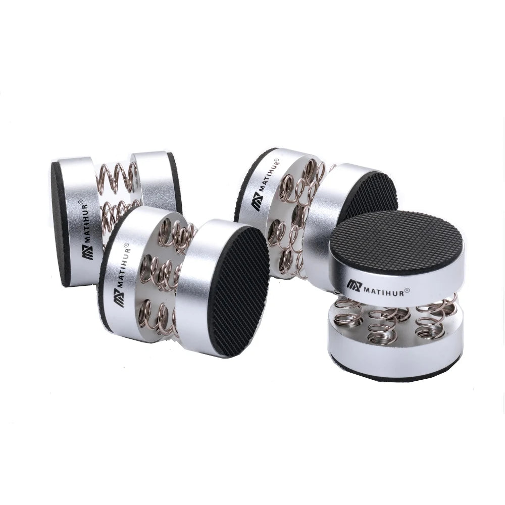 Almohadilla de amortiguación para audiófilos, soporte HIFI para altavoz, amplificador de audio y CD, peso de 102g