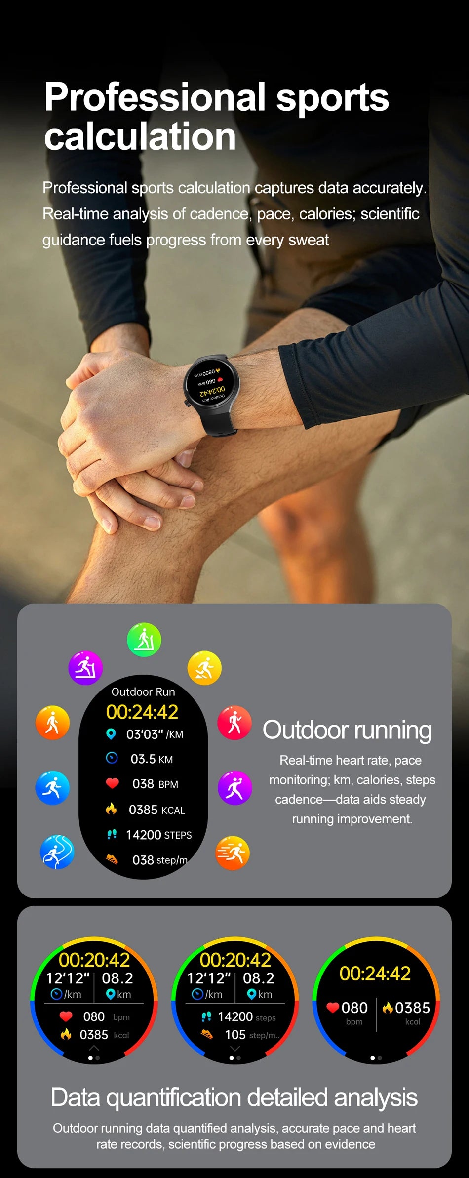 Watch 4 Pro Reloj Inteligente GPS IP68