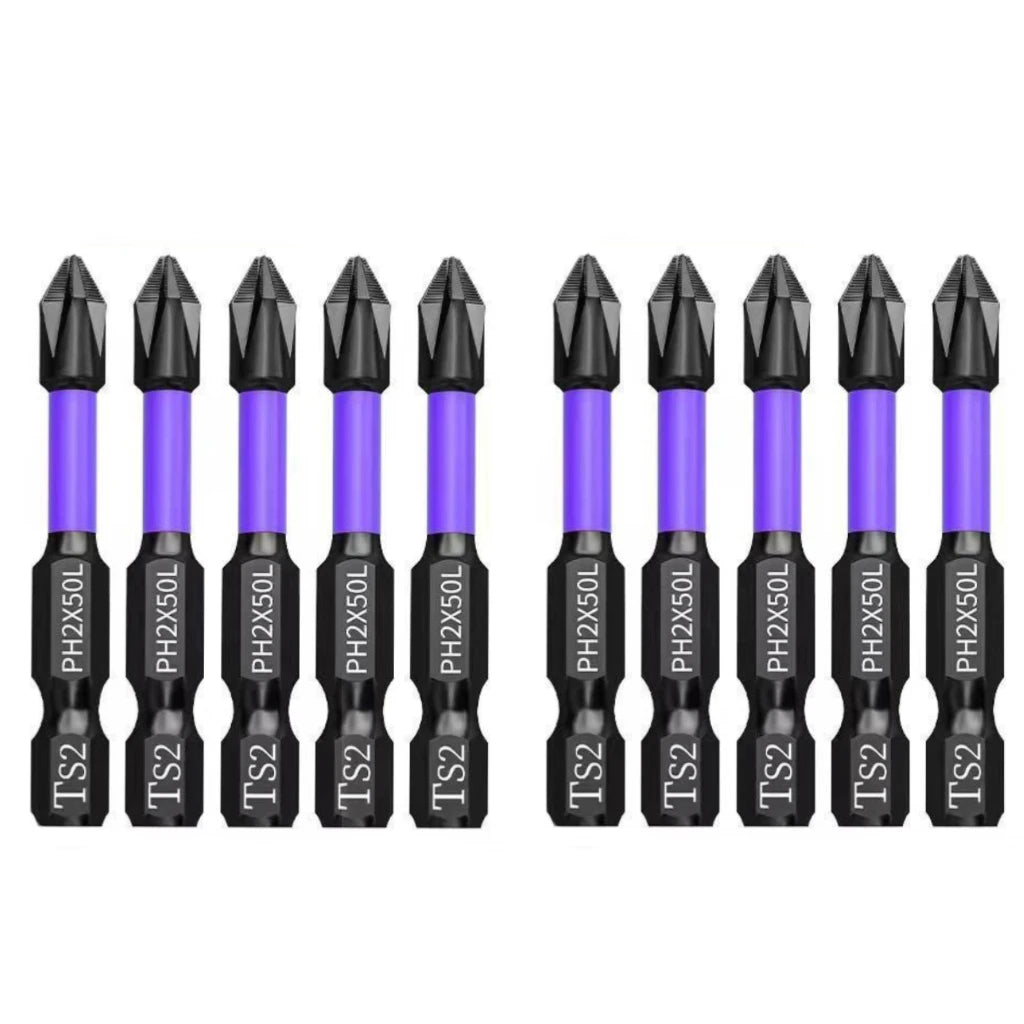 Set de Brocas PH2 de Impacto Magnéticas 5-60 Piezas