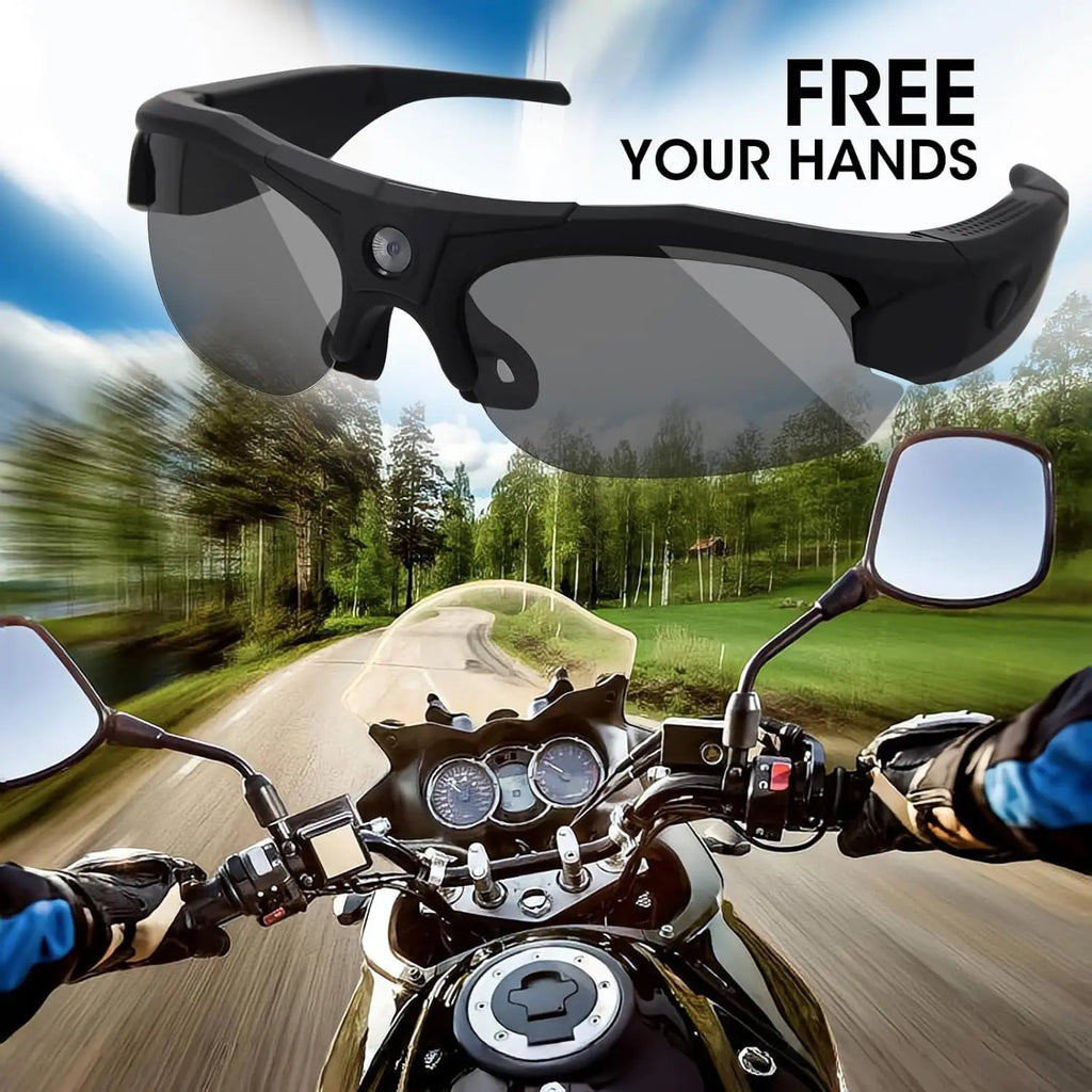 Gafas de sol con cámara WiFi HD 1080P para deportes y actividades al aire libre