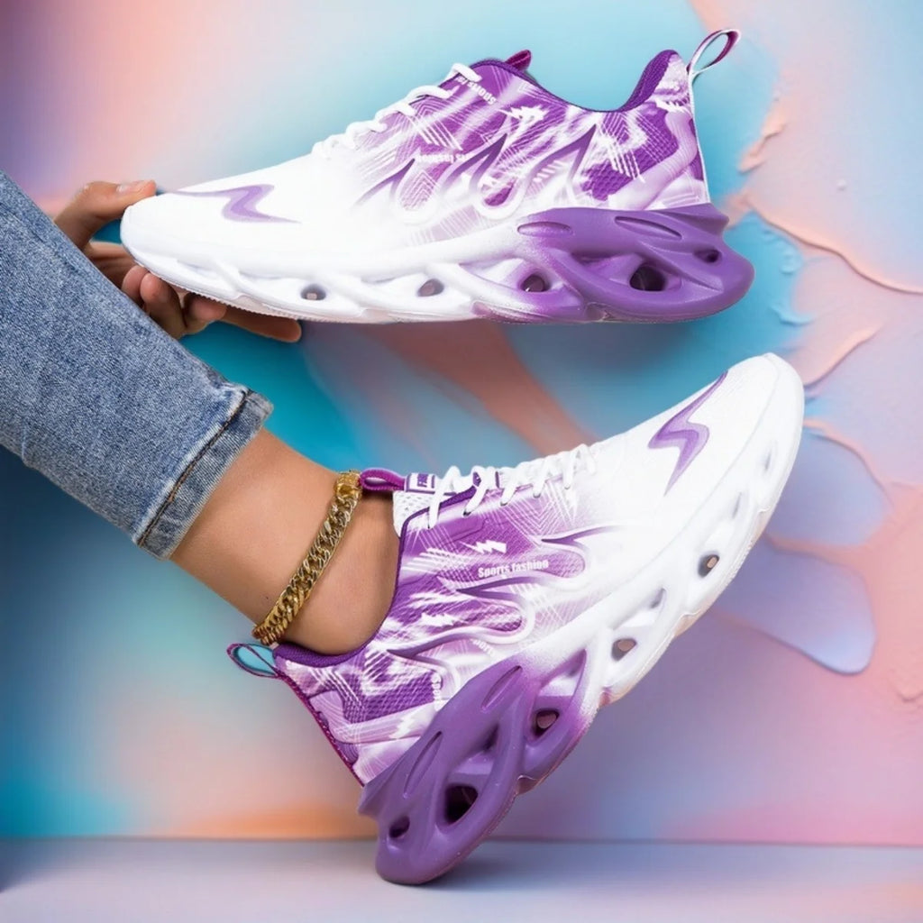 YRZL, zapatillas vulcanizadas para mujer, zapatos deportivos informales ligeros de verano para mujer, zapatillas transpirables para correr, zapatos Tenis para caminar