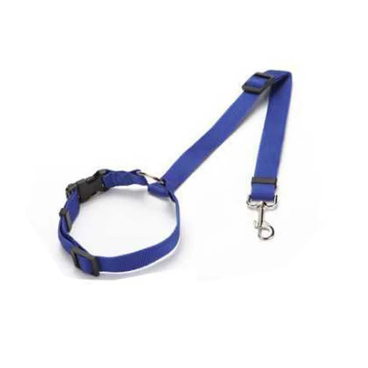Cinturón de Seguridad para Mascotas con Arnés Ajustable de Nailon