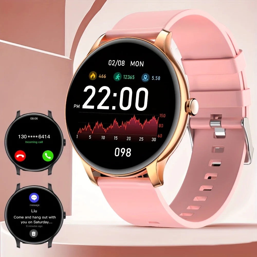 LAXASFIT Reloj Inteligente Táctil Bluetooth