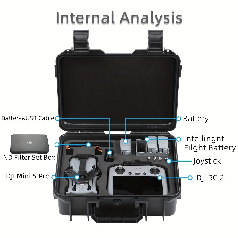 Estuche Protector para Drone DJI 5 Pro