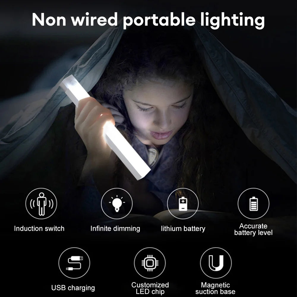 Barra de Luz LED con Sensor de Movimiento Inalámbrica