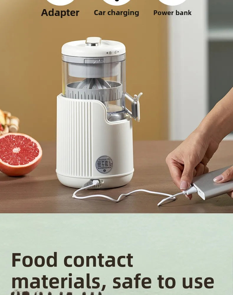 Exprimidor de Gran Diámetro con Separación de Jugo y Pulpa