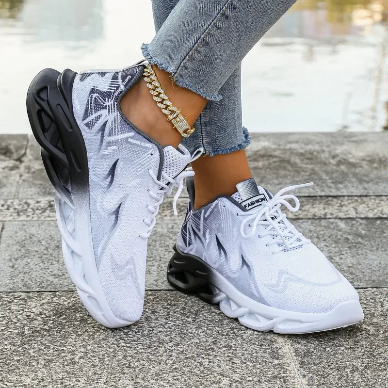 Zapatillas Deportivas Transpirables para Mujer - Suela de Caucho Antideslizante