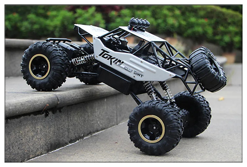 Auto Teledirigido 4WD 1:12/1:16 Buggy RC Todoterreno con Luces LED
