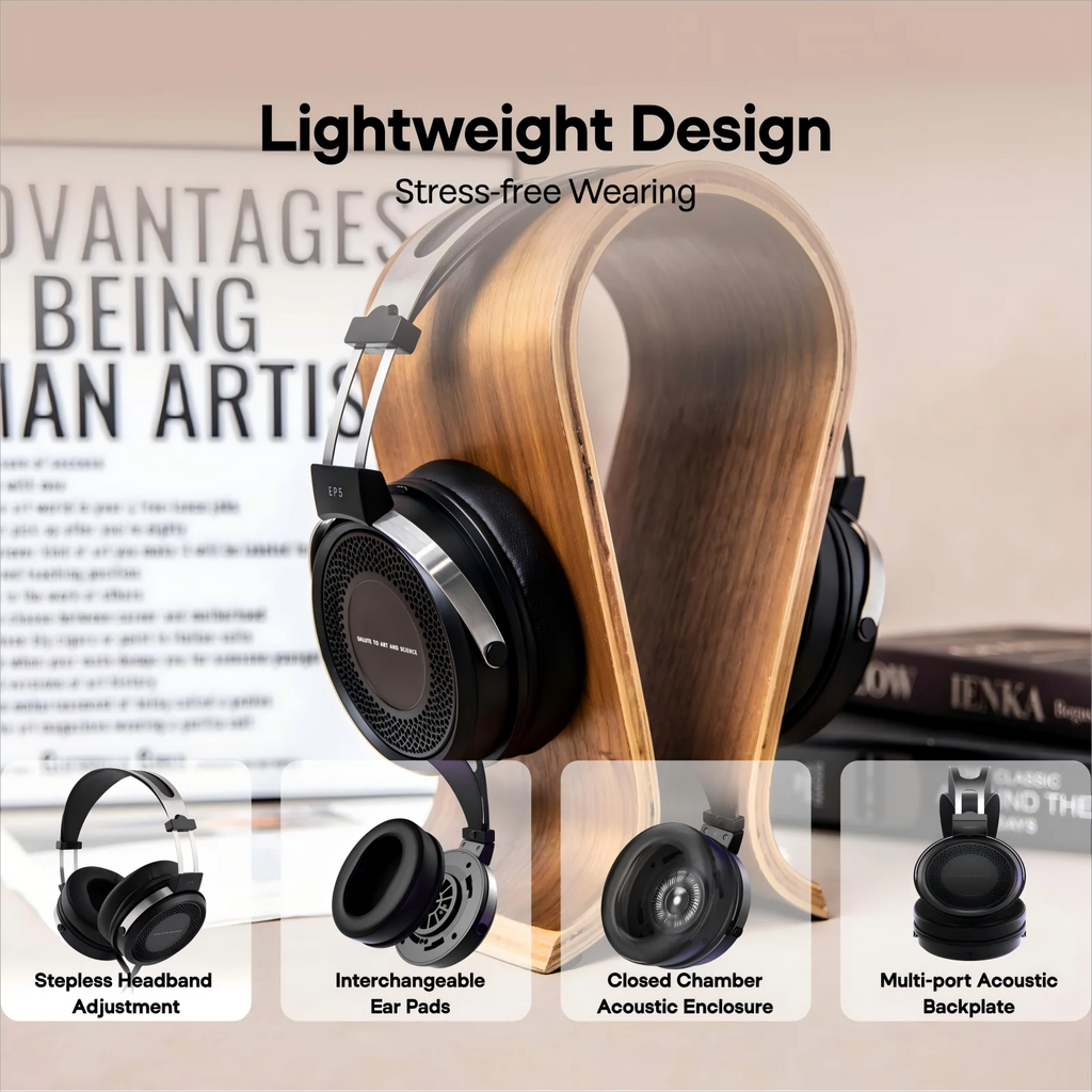 Auriculares SIMGOT EP5 Driver Dinámico 50mm Hi-Fi Over-Ear