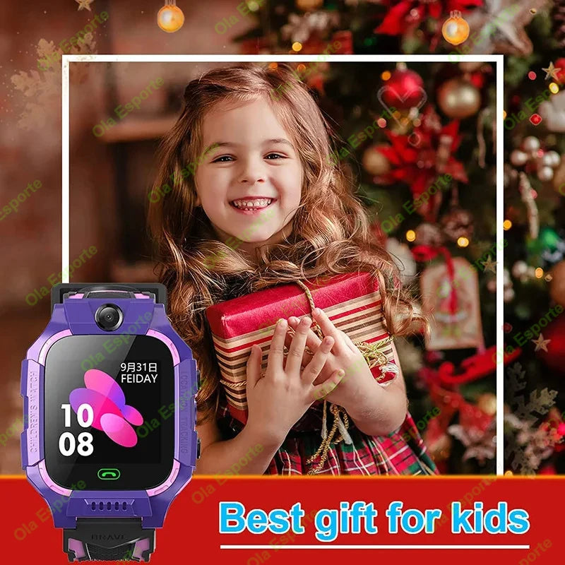 Reloj Inteligente GPS para Niños 2026, con Tarjeta SIM 2G, Llamada SOS, Cámara, Resistente al Agua, Regalo para Niños, Compatible con iOS y Android